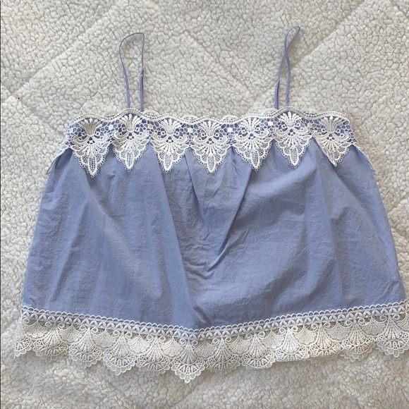 Express Lacy Tank Top - Picture 2 of 7